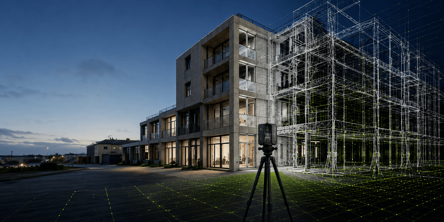 3D skenovanie budovy a digitálne podklady pre projektantov GEOS Košice